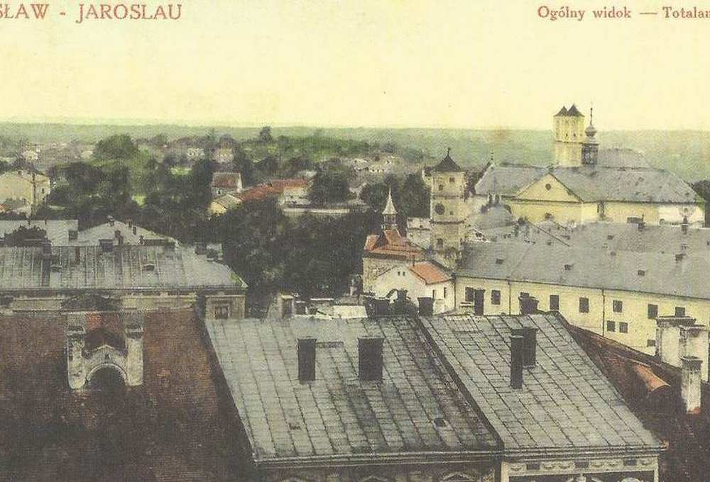 Jarosław na starych pocztówkach