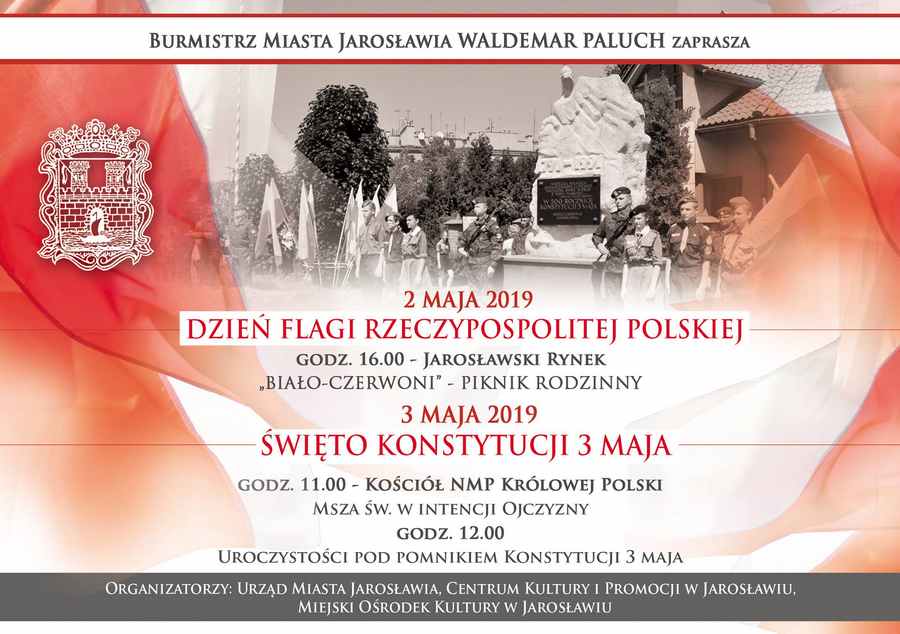Dzień Flagi - Jarosław - plakat