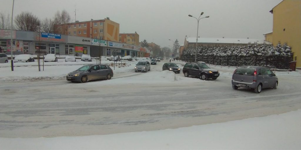 Jarosław w śniegu - 2021 - 3-go maja