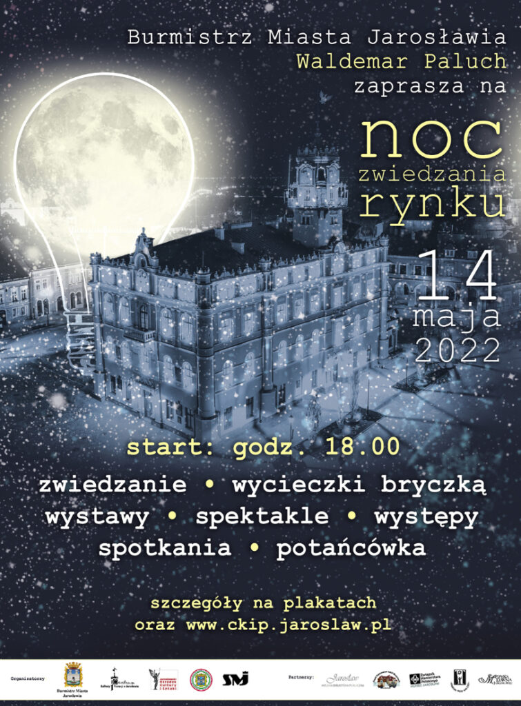 Noc Zwiedzania Rynku - Jarosław 2022 - plakat