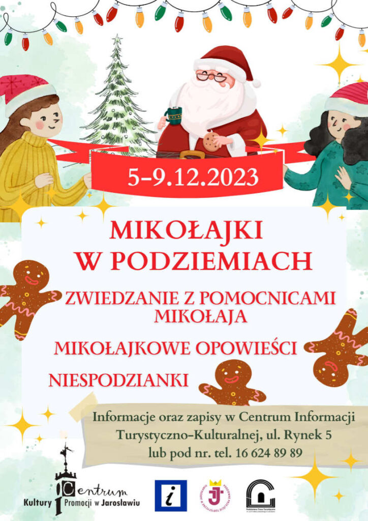 Zaproszenie na Mikołajki w Podziemiach w Jarosławiu